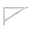 Cantoneira tipo m�o francesa 25 x 30 cm branco capacidade de 170kg