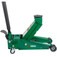 Macaco jacar� hidr�ulico 3,5T verde com rodas de poliuretano - RMJI002