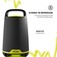 Caixa de som port�til 80W RMS Bluetooth com LED by Alock - BOOM 200  110V/220V