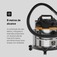 Extratora de carpete e Aspirador 25L 1700W - Carpet Cleaner PRO25  110V