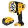 Lanterna led a bateria 1500 l�mens articulada Spotlight DCL043 com 1 bateria 20V 4Ah