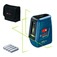 N�vel a laser verde 3 linhas alcance de 20 m com acess�rios - GLL3XG