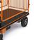Carrinho plataforma el�trico com grades 400W 24V capacidade 400 kg a bateria - C48M  220V