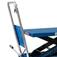 Mesa hidr�ulica pantogr�fica capacidade 1000 kg com roda de PU - ME1000