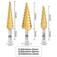 Jogo de brocas escalonadas 3 a 20 mm 3 pe�as - BOM-5020