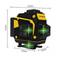 N�vel a laser verde a bateria 12 linhas alcance 25 m com kit de acess�rios - BOM-6212