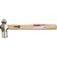Martelo bola com cabo de madeira 650 g