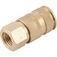Engate r�pido f�mea rosca 1/4