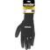 Luva de polister com poliuretano preta tamanho 9 - PPV 1009