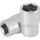 Soquete sextavado 19 mm encaixe de 1/2